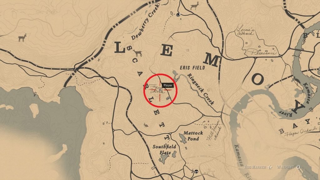 Red Dead Redemption 2 Poisonous Trail Treasure guide