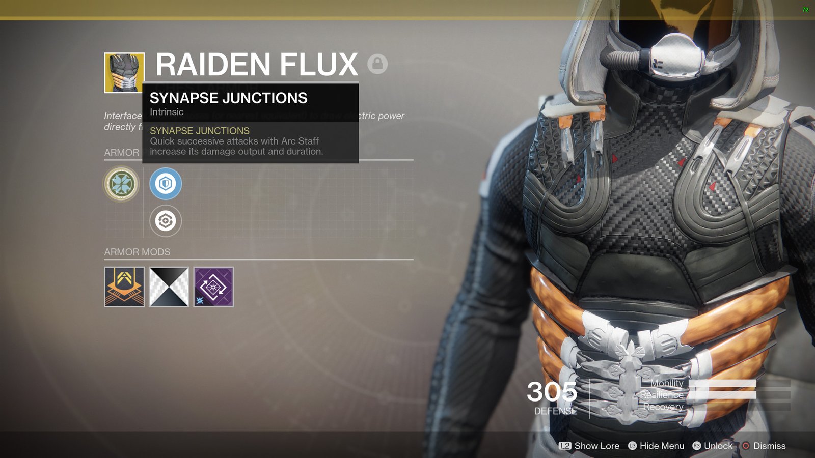 Raiden Flux Destiny 2 Crown Of Sorrow Raid Gear