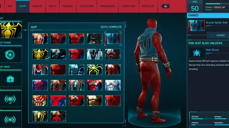 Marvel's Spider Man Suits and Costumes Guide