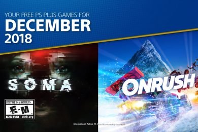 PS Plus Games for December 2018