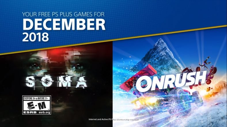 PS Plus Games for December 2018
