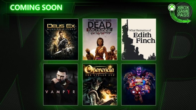 Xbox Game Pass March