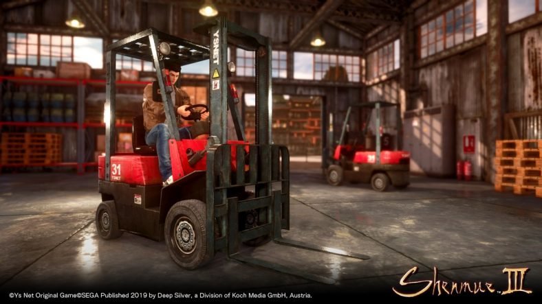 Shenmue III Forklifts