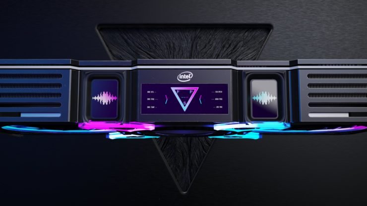 Intel Prometheus Graphics Card Design Concept