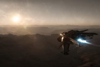 Star Citizen Alpha 3.7 Free Fly