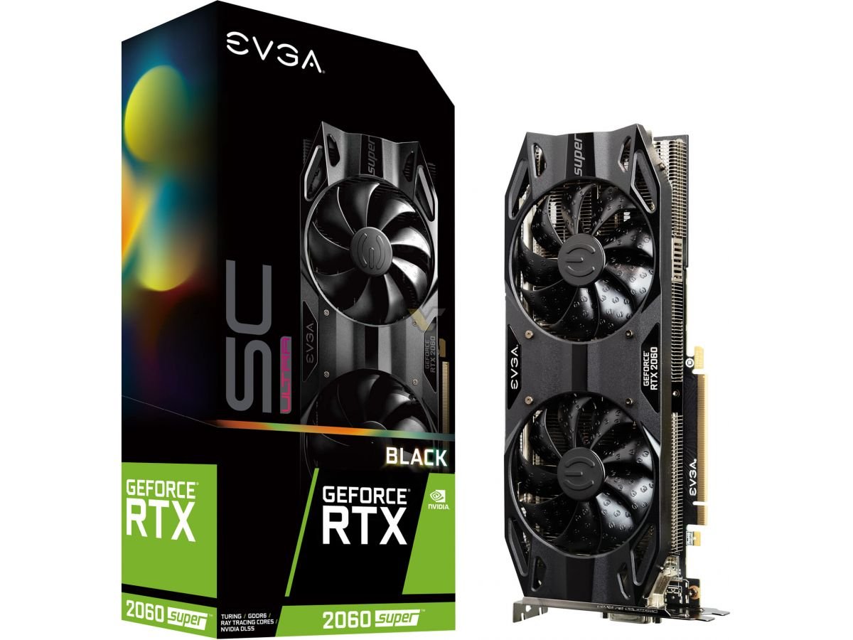 EVGA GeForce RTX 2060 SUPER 8GB SC ULTRA BLACK