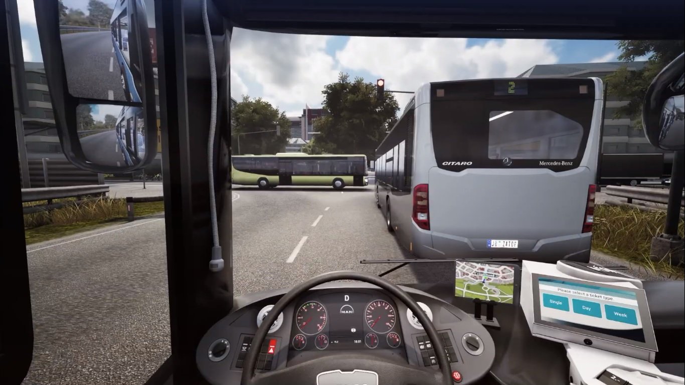 bus simulator 2018 controller