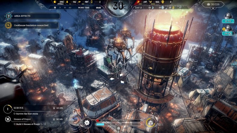 Frostpunk Buildings Guide