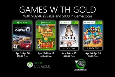 Games with Gold April 2020