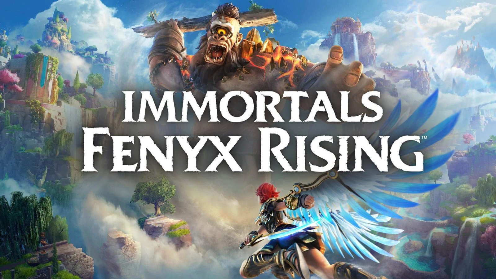 Immortals Fenyx Rising Cover Art: Replacement Insert & Case 