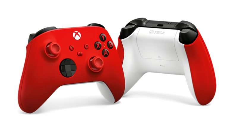 Xbox controller Pulse Red