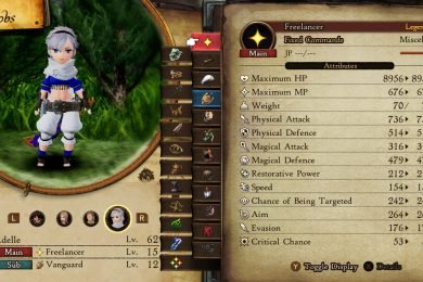 Bravely Default 2 Freelancer Job Guide