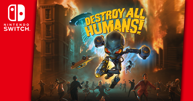 Destroy All Humans Nintendo Switch