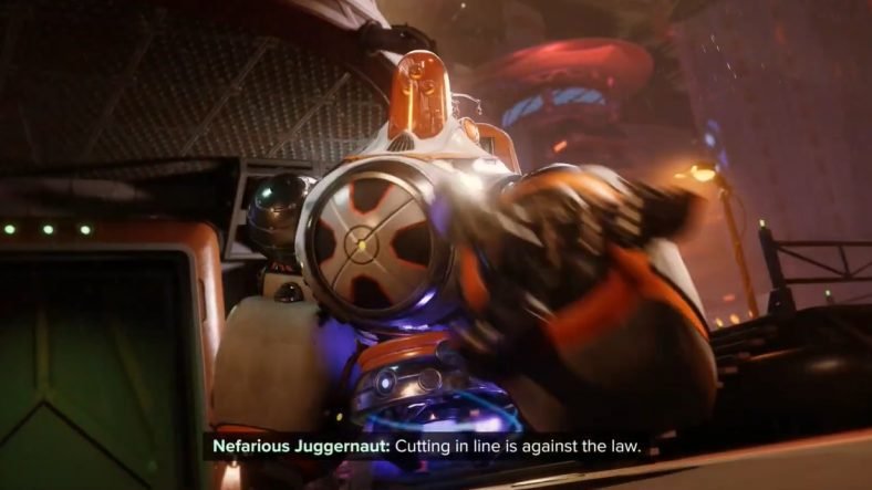 Nefarious Juggernaut in Ratchet & Clank: Rift Apart