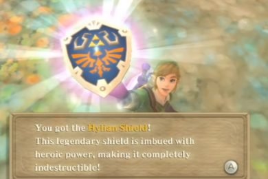 Legend of Zelda Skyward Sword Hylian Shield Guide