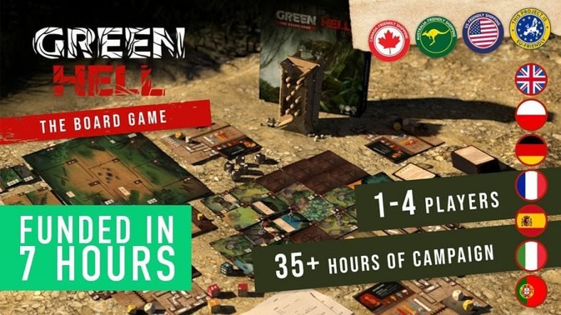 Green Hell The Board Game Kickstarter