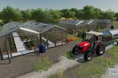 Farming Simulator 22 Greenhouses Beekeeping