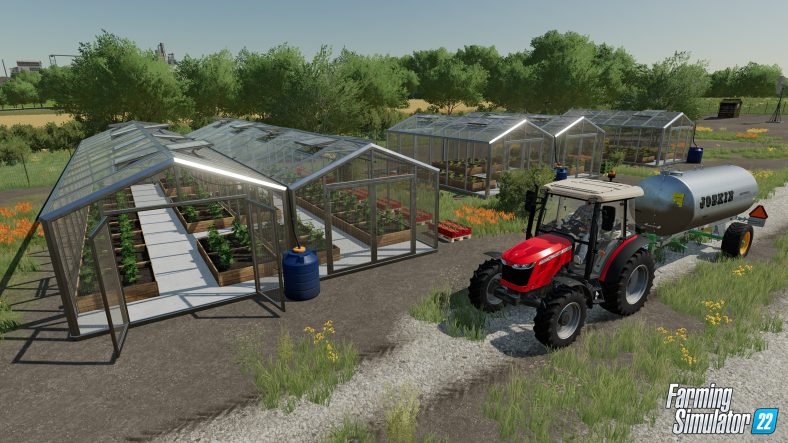 Farming Simulator 22 Greenhouses Beekeeping