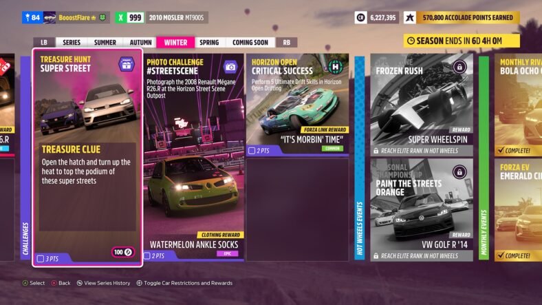 Forza Horizon 5 Super Street Treasure Hunt Guide