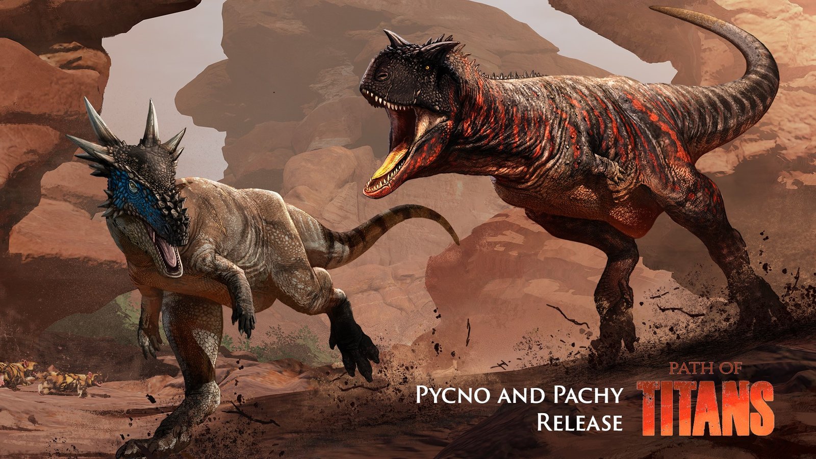 Dino Survival MMO Path of Titans Gets Two New Dinosaurs