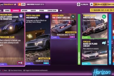 Forza Horizon 5 Shelby Coming Down The Mountain Treasure Hunt Guide