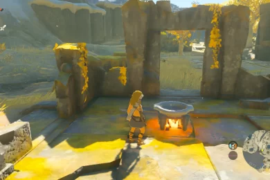 How to Make a Campfire in Zelda Tears of the Kingdom