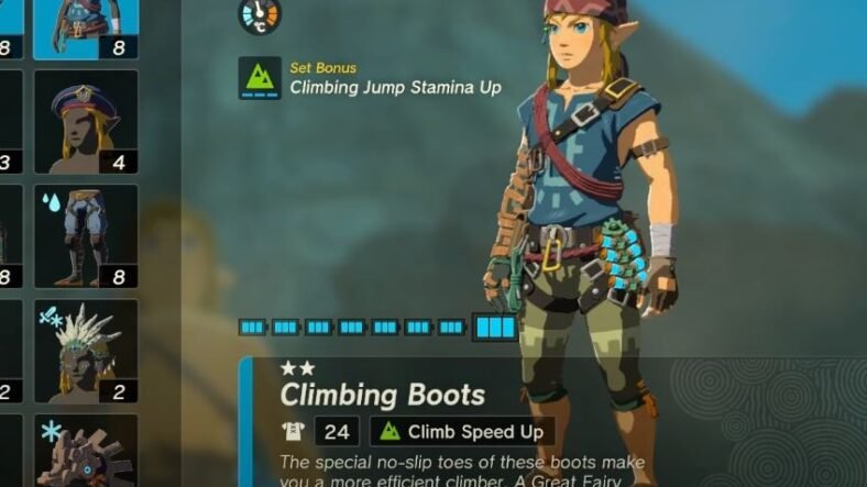 How to Get the Climbing Armor Set in Zelda Tears of the Kingdom