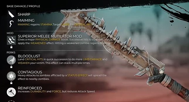 Dead Island 2 Legendary Weapons Guide