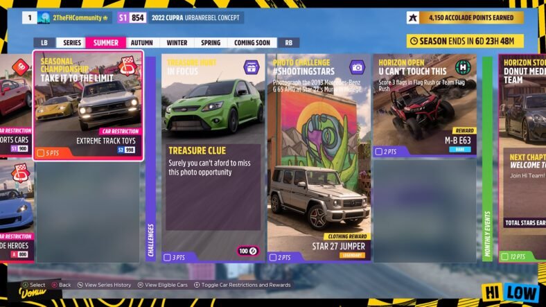 Forza Horizon 5 In Focus Treasure Hunt Guide