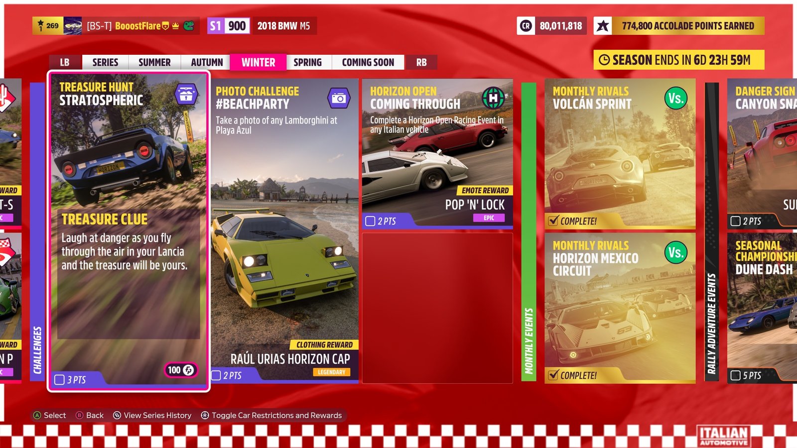 Forza Horizon 5 Stratospheric Treasure Hunt Guide - GamesHedge