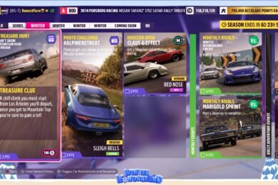 Forza Horizon 5 Ain't Snow Mountain High Enough Treasure Hunt Guide