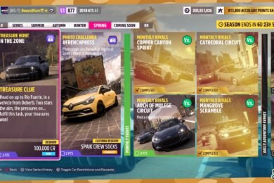 Forza Horizon 5 In The Zone Treasure Hunt Guide